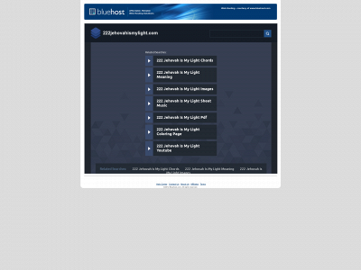 222jehovahismylight.com snapshot