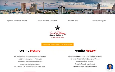 www.southtexasnotary.com snapshot