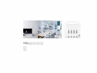 tenarchitects.be snapshot