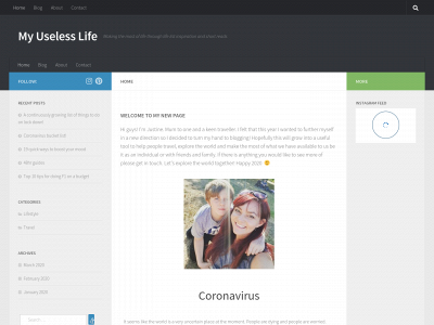 myuselesslife.com snapshot