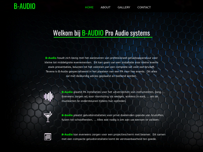 b-audio.be snapshot