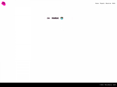 mariablanco.netlify.app snapshot