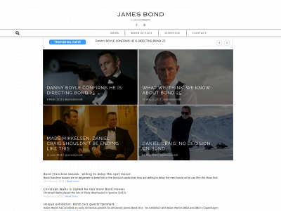 jamesbond-club.dk snapshot