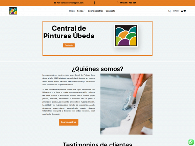 centraldepinturas.es snapshot