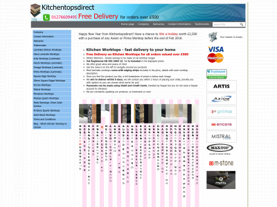kitchentopsdirect.com snapshot