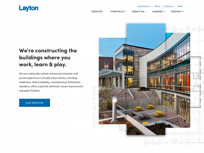 laytonconstruction.com snapshot