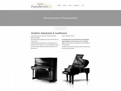 pianoservice.dk snapshot