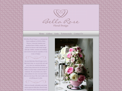 bellarosefloraldesign.co.uk snapshot