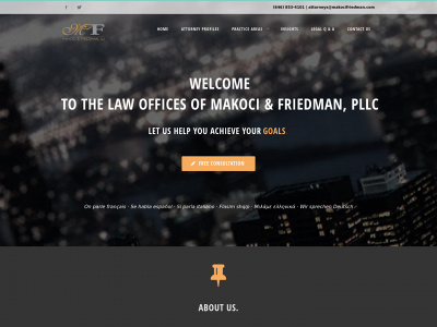makocifriedman.com snapshot