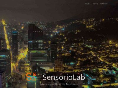 sensoriolab.com snapshot