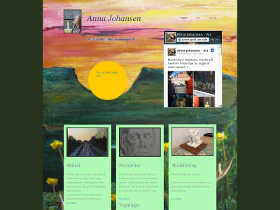annajohansen.dk snapshot