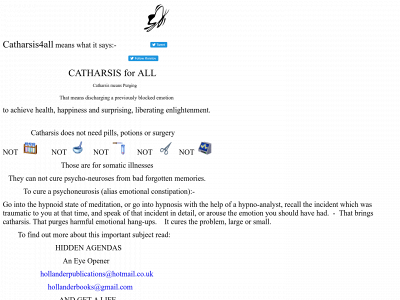 catharsis4all.co.uk snapshot