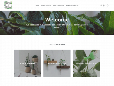 theloveofbotanics.com snapshot