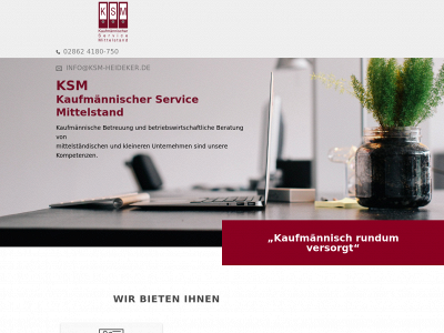 ksm-heideker.de snapshot