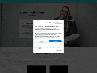 sprecherin-acblum.de snapshot