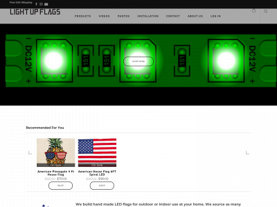www.lightupflags.com snapshot