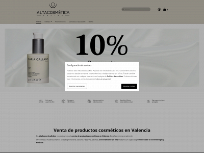 altacosmeticaonline.info snapshot