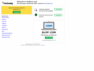 maffreys.com snapshot
