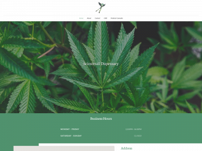 scizzortail-dispensary.com snapshot