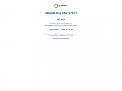 gsimmsa.com snapshot
