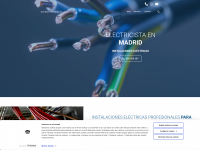 aloelectricidad.net snapshot