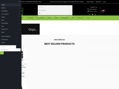 e-litecigs.com snapshot