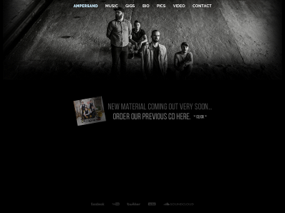 ampersandtheband.be snapshot