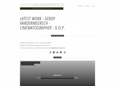 gerdyvandermeersch.com snapshot