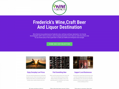 winedistricts.com snapshot