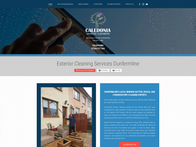 caledoniawindowcleaning.co.uk snapshot
