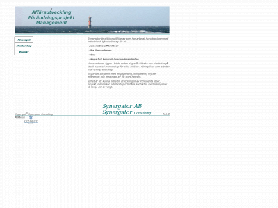 synergator.se snapshot