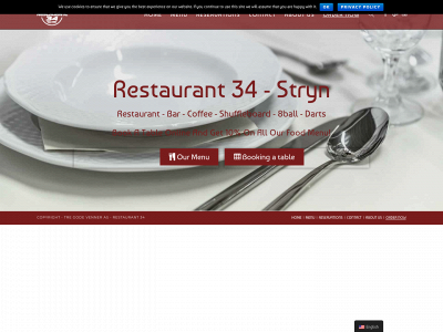 restaurant34.net snapshot