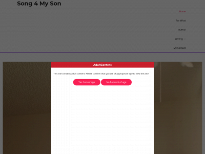 song4myson.com snapshot