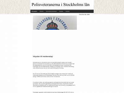 polisveteranernaistockholm.simplesite.com snapshot