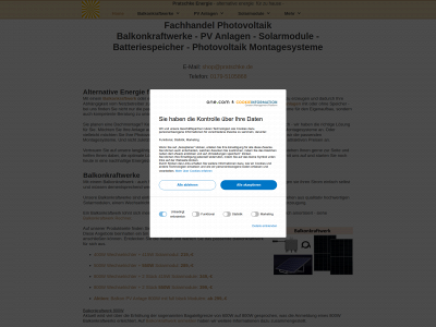pratschke.de snapshot