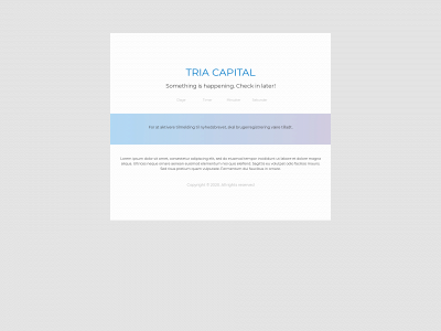triacapital.dk snapshot