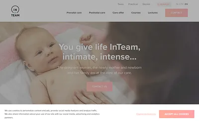 inteam-midwives.be snapshot