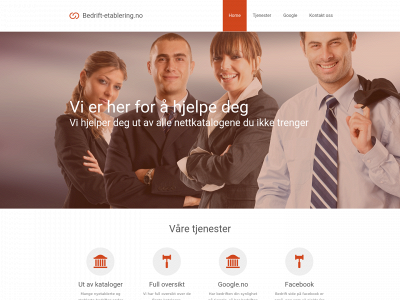 bedrift-etablering.no snapshot