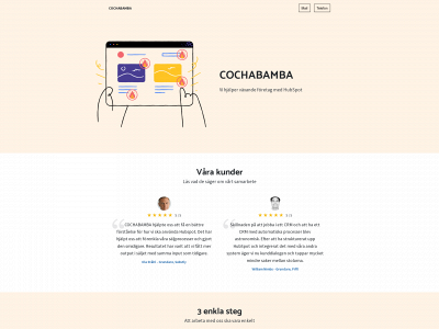 cochabamba.se snapshot