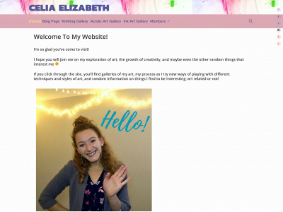 celiaelizabeth.net snapshot