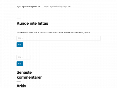 legolack.se snapshot