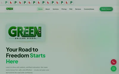 greendrivingschool.co.uk snapshot