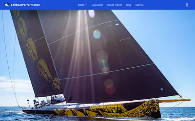 sailboatperformance.com snapshot