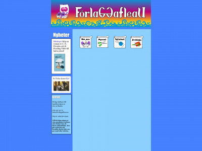 forlaggafleau.se snapshot