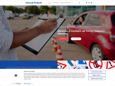 www.autoescuelamontecarlo.es snapshot