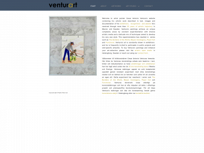 venturart.com snapshot