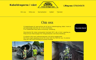 kabeldragare.se snapshot