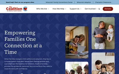 coalitionforcyf.org snapshot