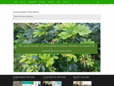 sustainableducation.com snapshot