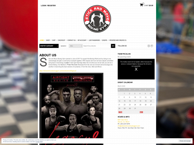 stickandmoveboxinggym.com snapshot
